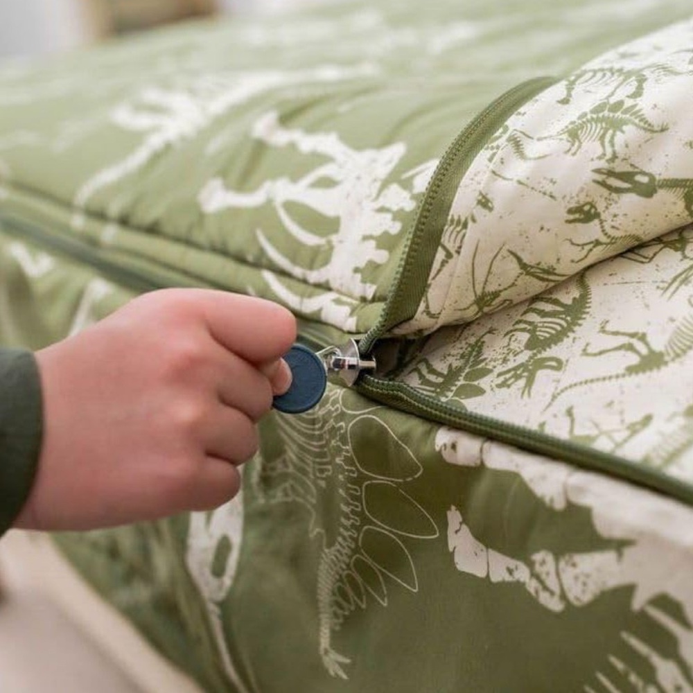 Green Dinosaur Bedding Set